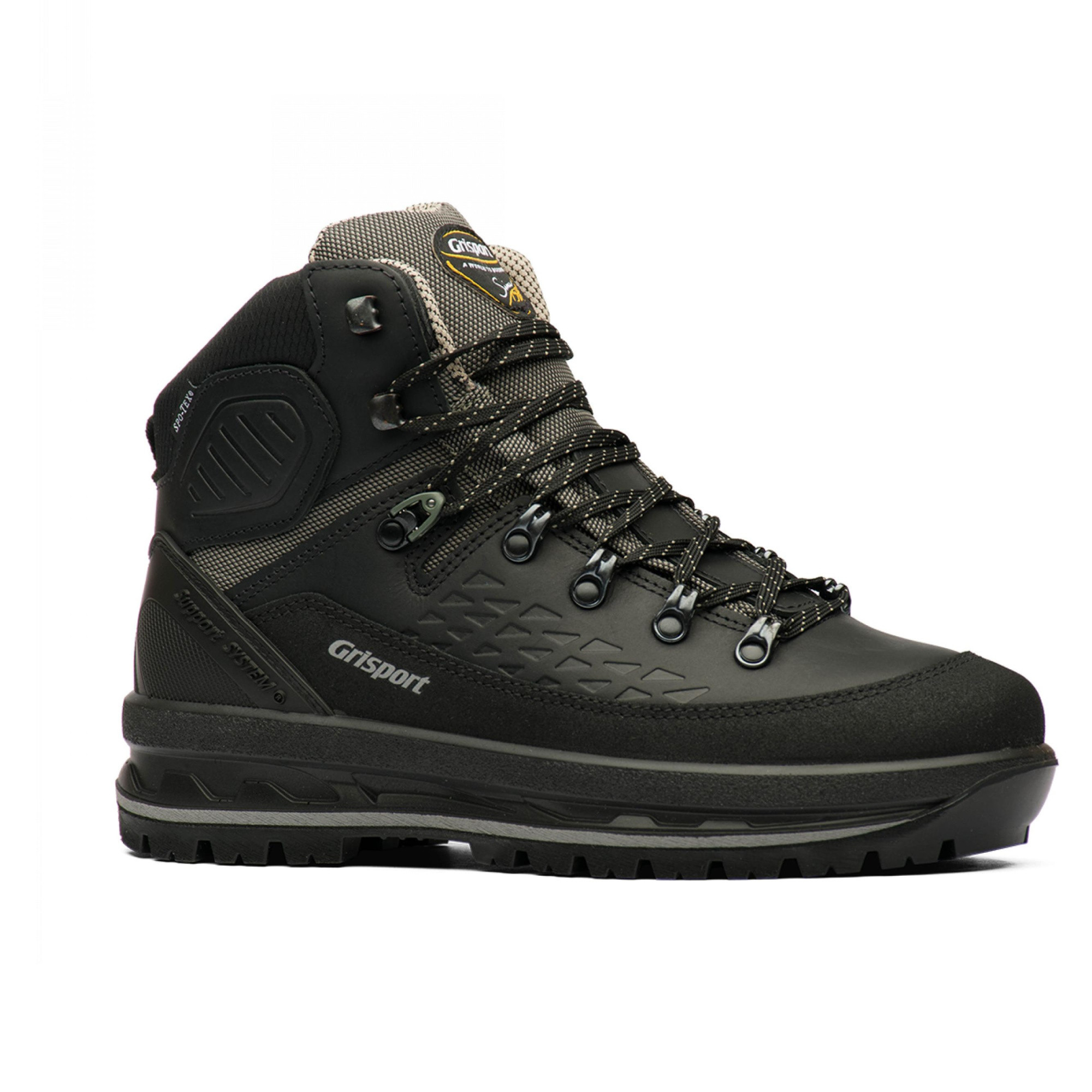 Bocanci Grisport Cavoite Negru - Black/Grey - imagine 5